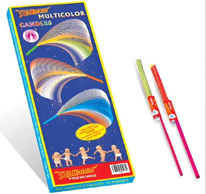 Multicolour Candle STANDARD